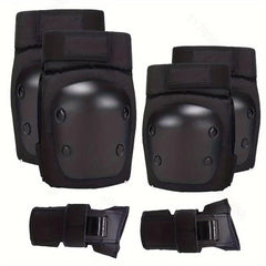 Youth Protective Gear Set - Impact Resistant Shell, Thickened Padding - 6pcs