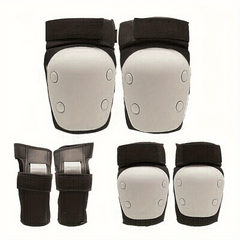 Youth Protective Gear Set - Impact Resistant Shell, Thickened Padding - 6pcs