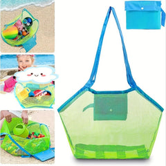 Beach Toy Storage Bag Sand Toy Collector Bag, Oversized for Kidsu2019 Toys