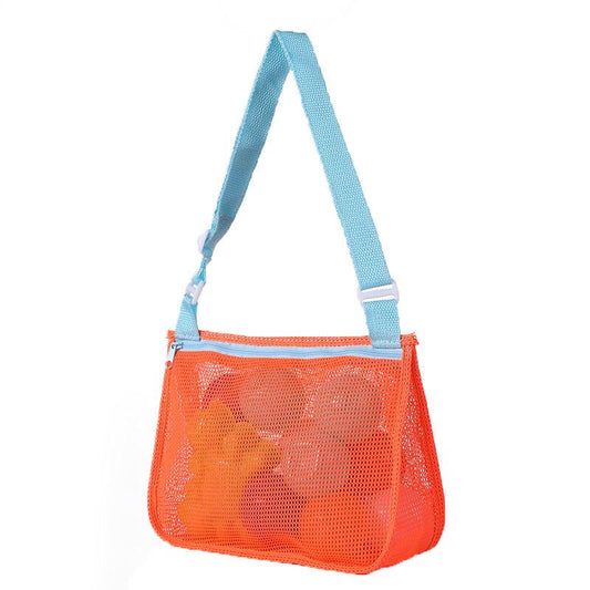 Beach Toy Storage Bag Sand Toy Collector Bag, Oversized for Kidsu2019 Toys