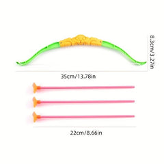 Plastic Bow And Arrow Set Kids Toy