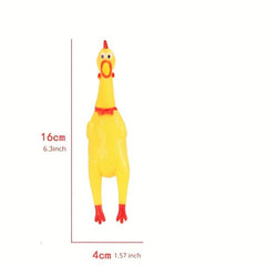 Screaming Chicken Squeeze Sound Toy for Pets