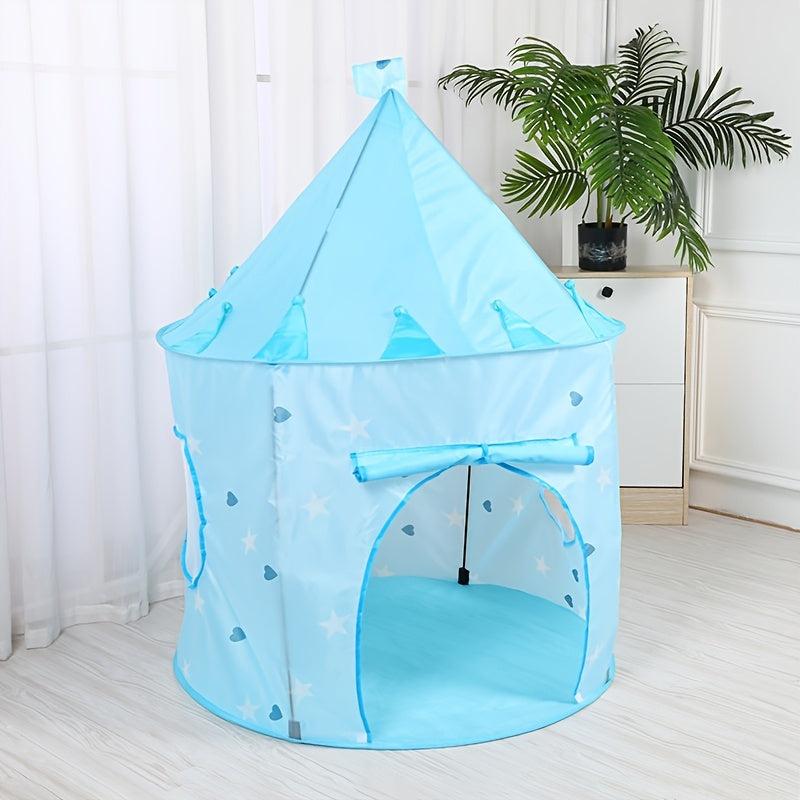 Pink Hearts Kids Tent Indoor Game Crawling House Baby Play Toy Tent