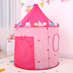 Pink Hearts Kids Tent Indoor Game Crawling House Baby Play Toy Tent