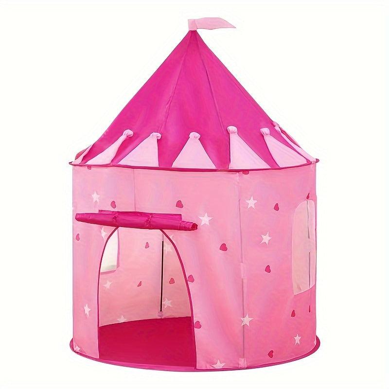 Pink Hearts Kids Tent Indoor Game Crawling House Baby Play Toy Tent