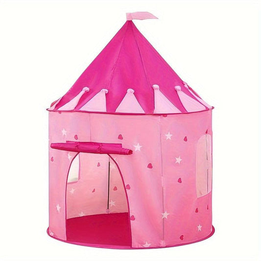 Pink Hearts Kids Tent Indoor Game Crawling House Baby Play Toy Tent