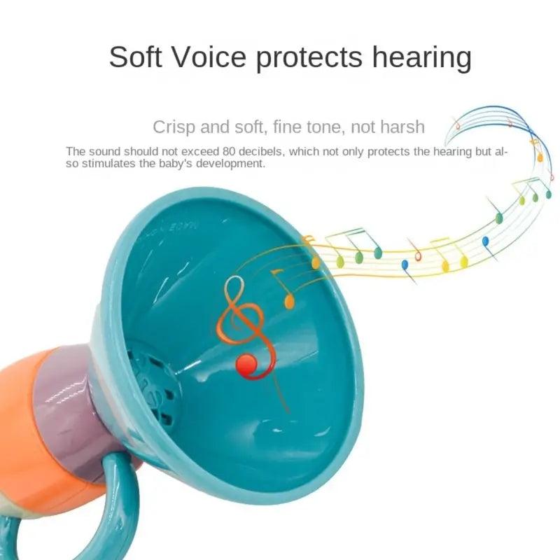 Children's Trumpet Musical Instrument Development Toy