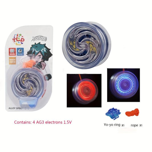 Luminous Alloy Metal Yo yo Swing Ball Toy for Kids - Birthday Gift