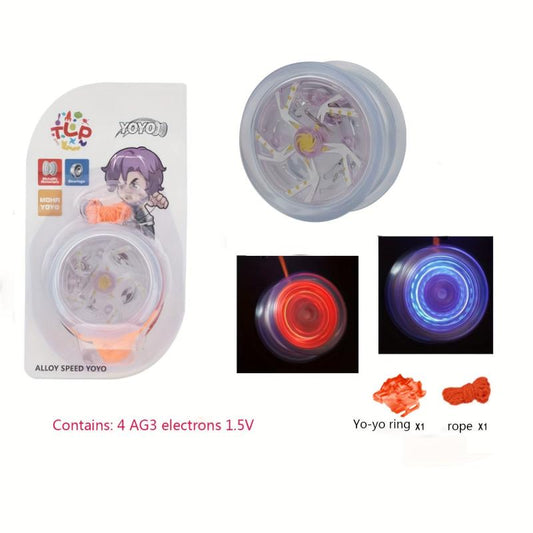 Luminous Alloy Metal Yo yo Swing Ball Toy for Kids - Birthday Gift