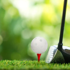 10pcs Golf Ball Practice Ball Indoor/Outdoor Plastic Swing Training