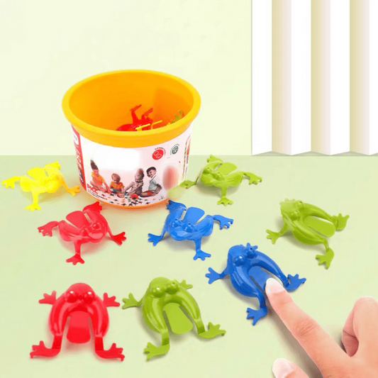 Jumping Frog Toys Parent child Bounce Frogs Decompressing Toy For Kids