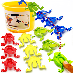 Jumping Frog Toys Parent child Bounce Frogs Decompressing Toy For Kids