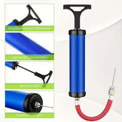 Portable Air Pump Inflator Kit For Sports Ball