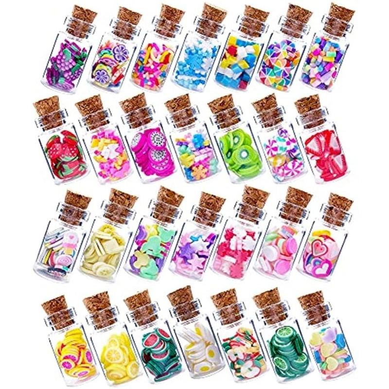 30pcs Dollhouse Food Jar Glass Bottle 1 12 Pretend Play Toy Doll House Kitchen