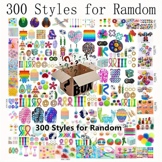 20pcs Random Fidget Toys Mystery Pack Antistress Relief Set for Kids