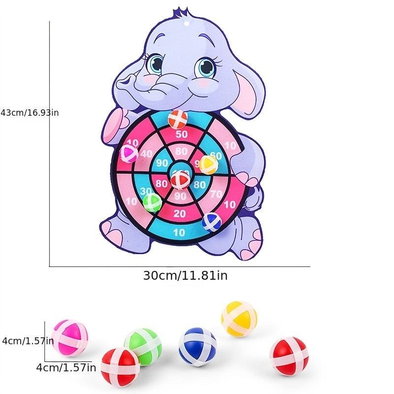 Interactive Animal Game Educational Toy for Kids Elephant Crocodile Panda Monkey