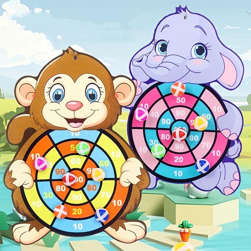 Interactive Animal Game Educational Toy for Kids Elephant Crocodile Panda Monkey