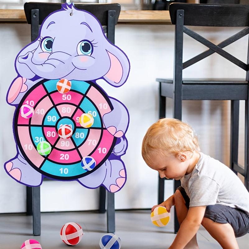 Interactive Animal Game Educational Toy for Kids Elephant Crocodile Panda Monkey