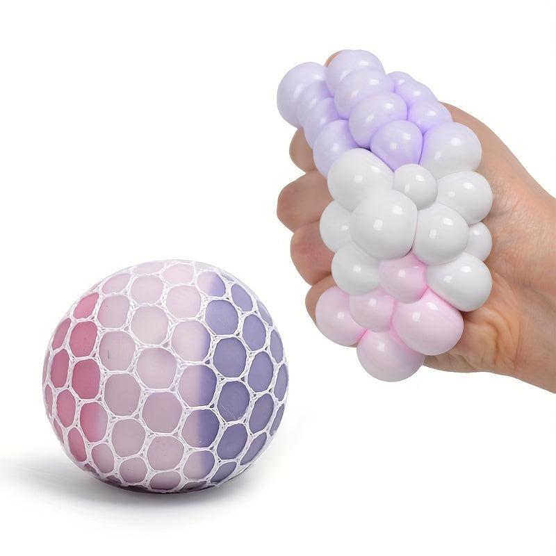Mesh Flour Squeeze Ball Stress Relief Toy