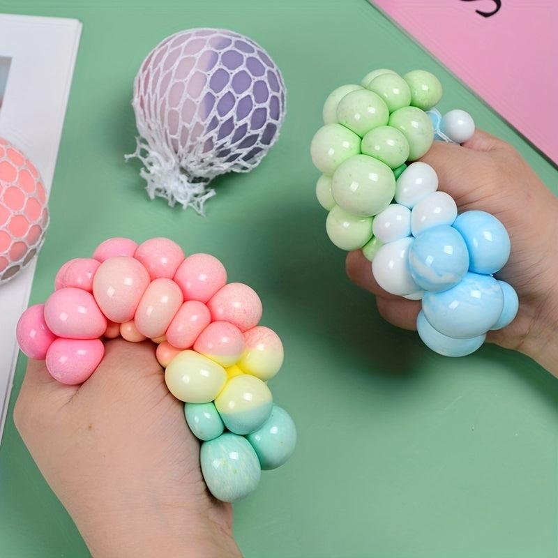 Mesh Flour Squeeze Ball Stress Relief Toy