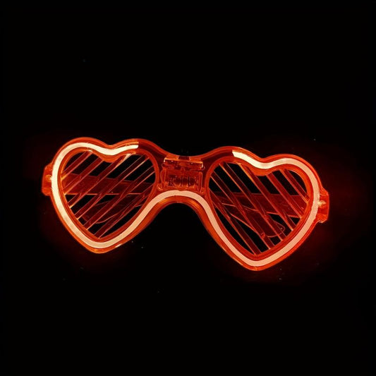5pcs Glow in the Dark Luminous Glasses Party Decoration