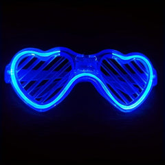 5pcs Glow in the Dark Luminous Glasses Party Decoration