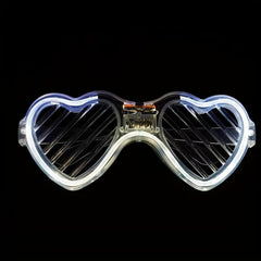 5pcs Glow in the Dark Luminous Glasses Party Decoration