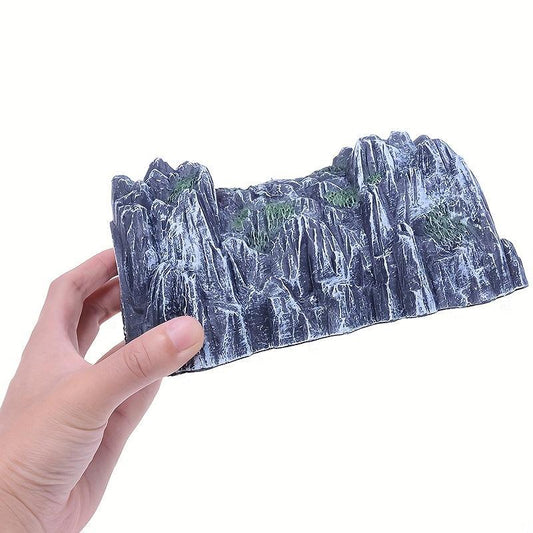 1pc Plastic 1:87 Scale Model Train Railway Cave Tunnels Sand Table Toy