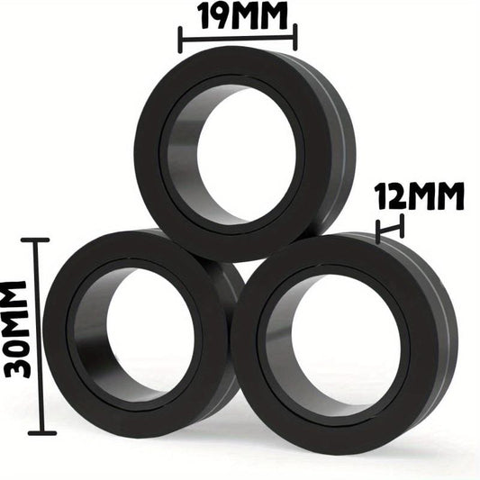 Magnetic Fidget Spinner Bracelet Ring Toy Office Decompression