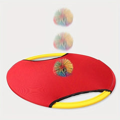 Outdoor Parent Child Bouncing Hoop & Throwing Ball Toy Set
