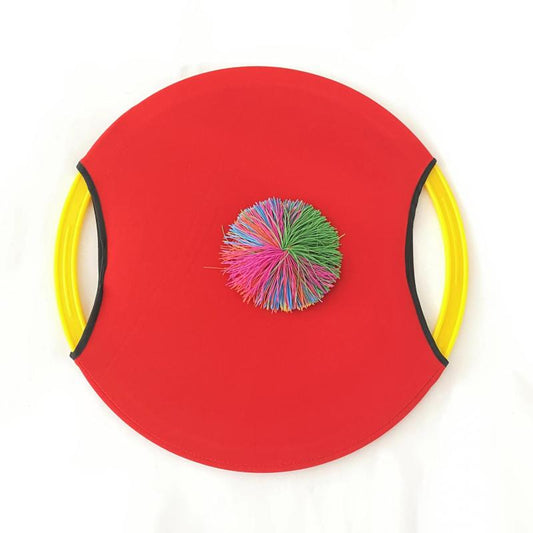 Outdoor Parent Child Bouncing Hoop & Throwing Ball Toy Set