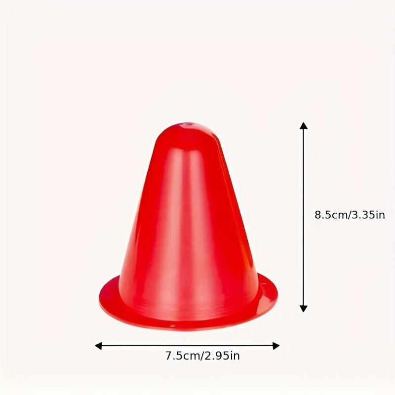10pcs Roller Skating Obstacle Football Training Bucket Random