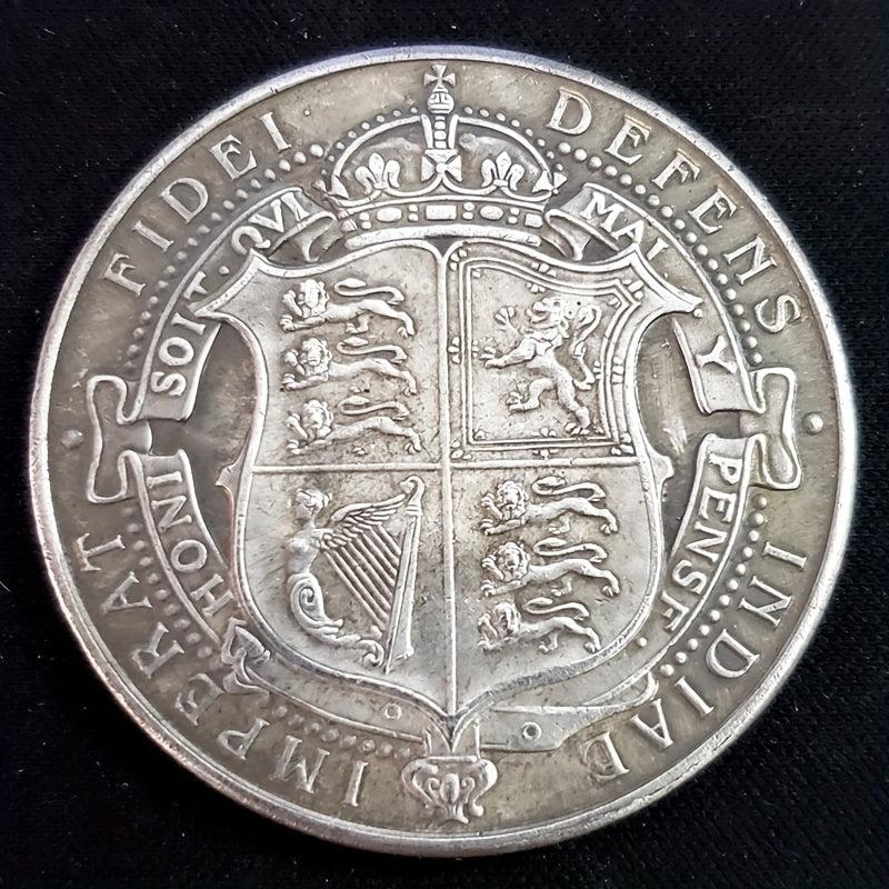 1897 Skeleton Coin Challenge Coin Copy Coin Copper Silvery Plated