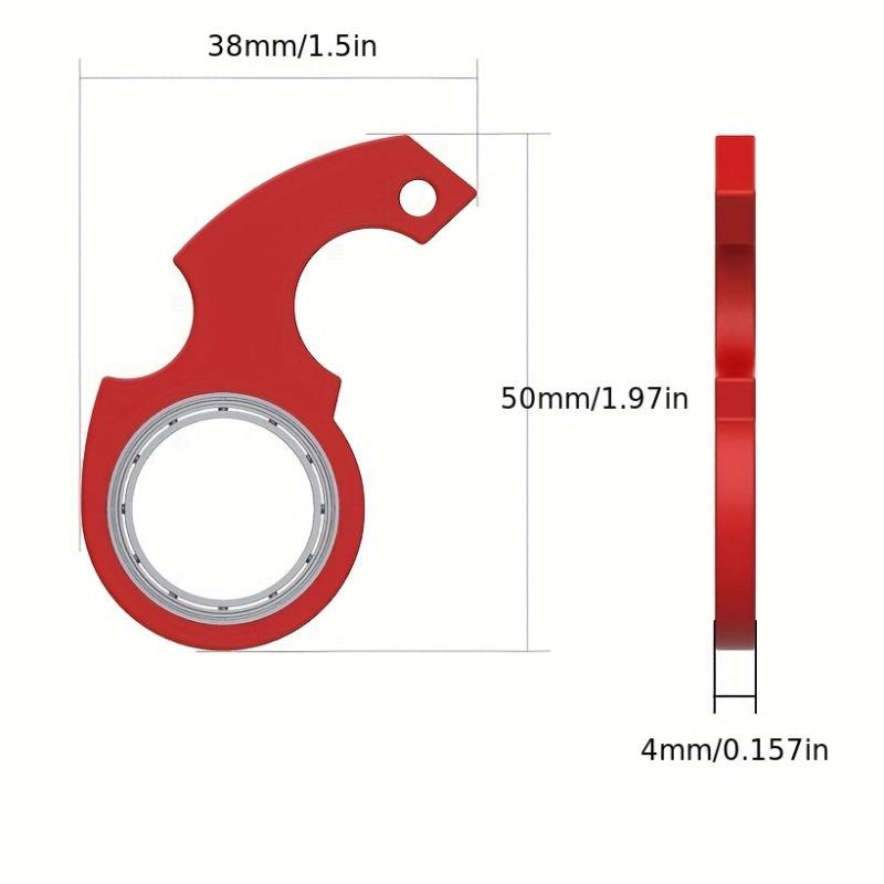 Rotating Decompressing Keychain Toy