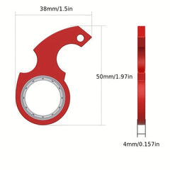 Rotating Decompressing Keychain Toy