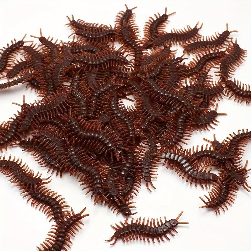 Halloween Fool's Trick Horror Insect Centipede Scary Toy