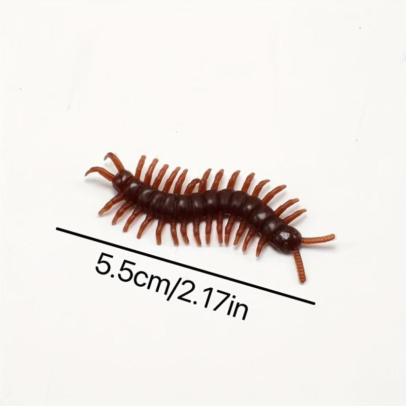 Halloween Fool's Trick Horror Insect Centipede Scary Toy