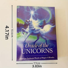 Oracle of the Unicorns 44 Fortune Telling Cards & Guidebook