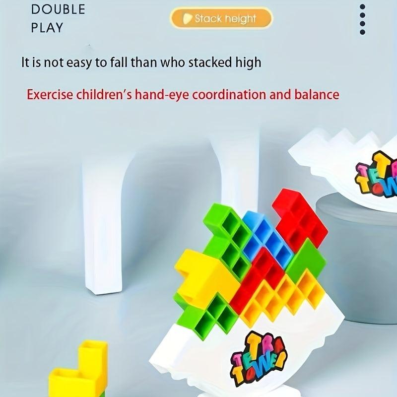 Balance Assembly Stacking High Toys Swing Desktop Games