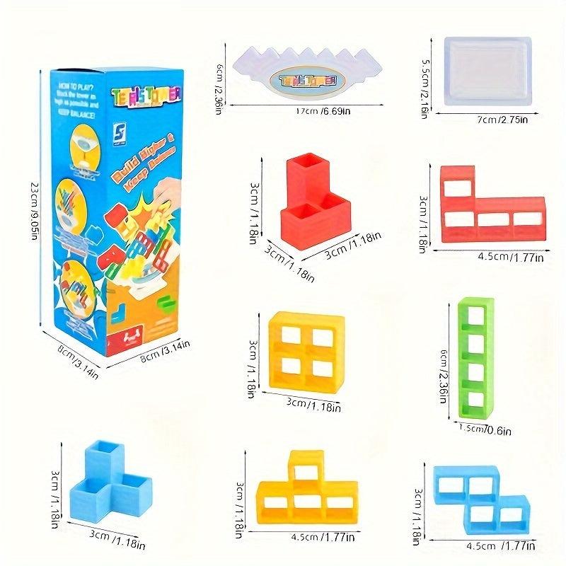Balance Assembly Stacking High Toys Swing Desktop Games