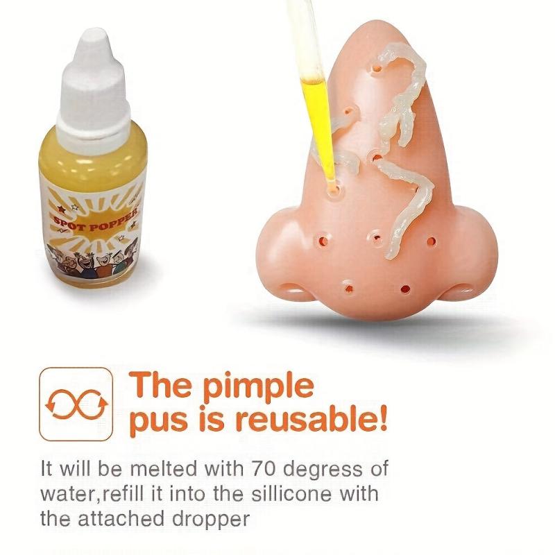 Nose Model Squeeze Acne Toy Pimple Popper Stress Reliever