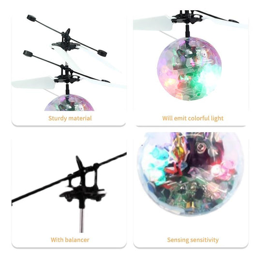 Colorful Mini LED Drone for Kids