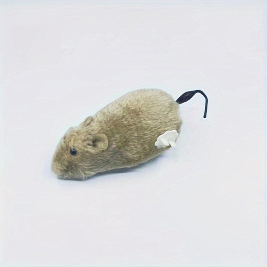 Interactive Cat Plush Mouse Jumping Toy, Set of 2, Assorted Holidays