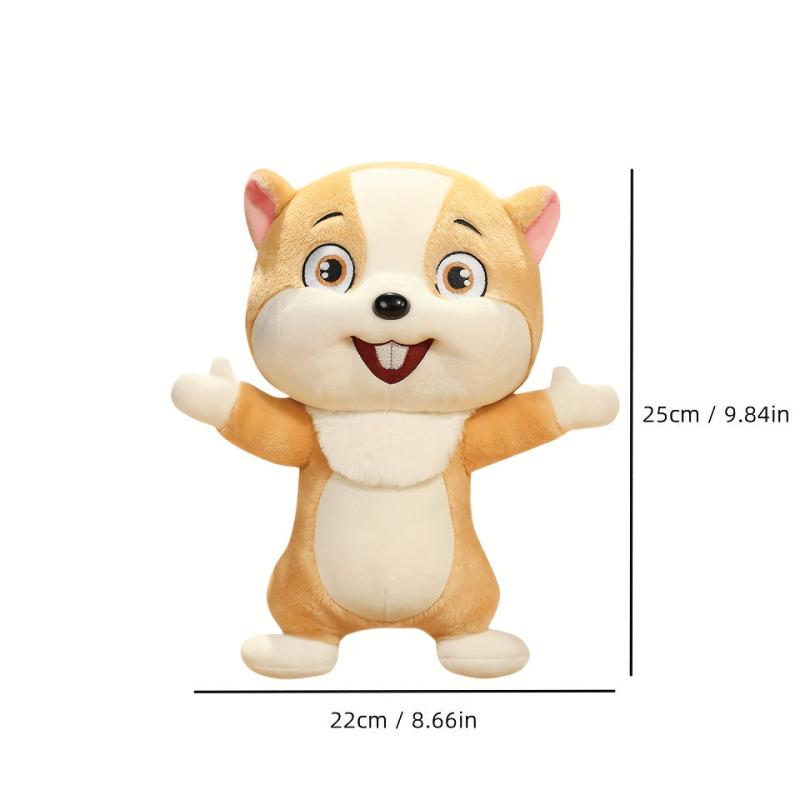 10'' Forest Animal Plush Doll Halloween Christmas Gift For Kids