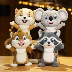 10'' Forest Animal Plush Doll Halloween Christmas Gift For Kids