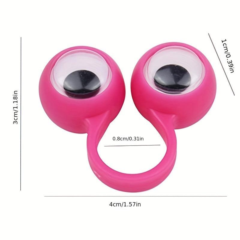 5pcs Eye Finger Puppets Wiggle Eyes Party Favors