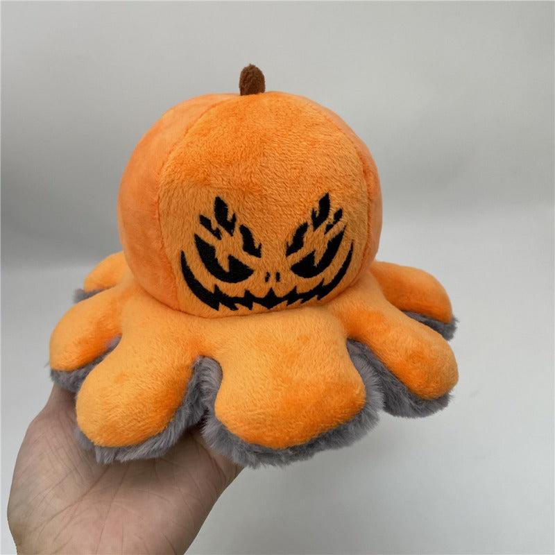 Halloween Gift Flip Pumpkin Doll Plush Toy