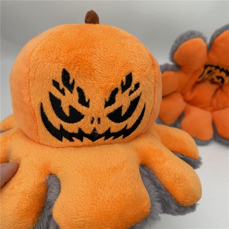 Halloween Gift Flip Pumpkin Doll Plush Toy
