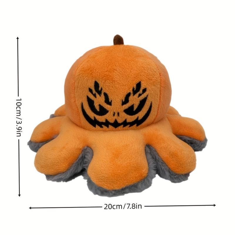 Halloween Gift Flip Pumpkin Doll Plush Toy
