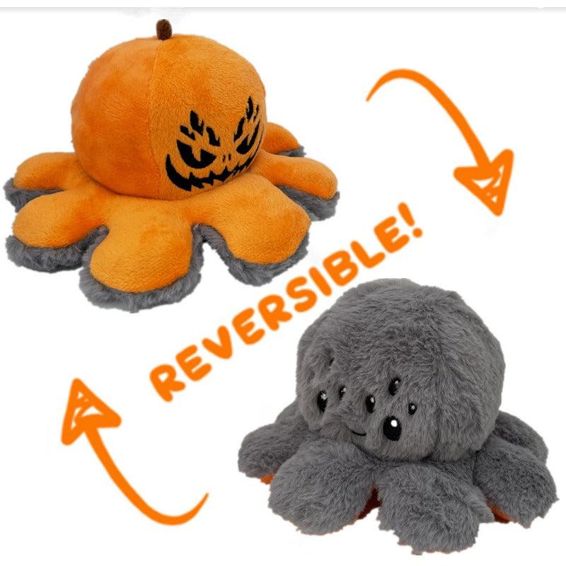 Halloween Gift Flip Pumpkin Doll Plush Toy